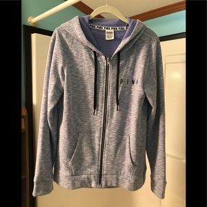Victoria's Secret Pink Full Zip Hoodie NWOT